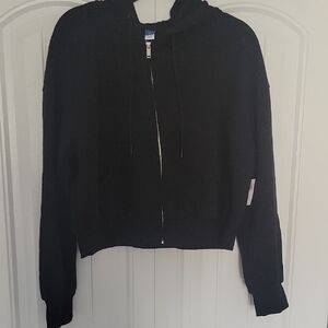 Old Navy Black Zip-Up Jacket